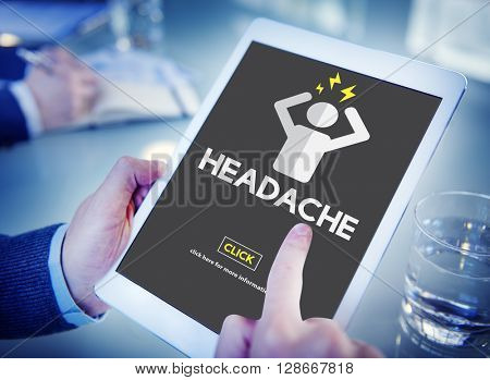 Depression Headache Stress Disorder Illness Concept