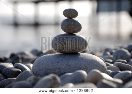 เพบเบิลบนชายฝั่งทะเลเป็น