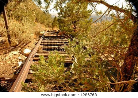 17372geophoto Railroad von alten