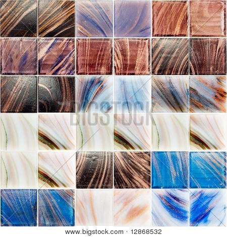 tavolozza di un vetro piastrelle