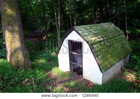 Koloniala Springhouse - landsbygden New Jersey