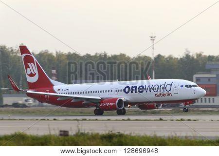 Aircraft Boeing737 Airberlin Taking Off