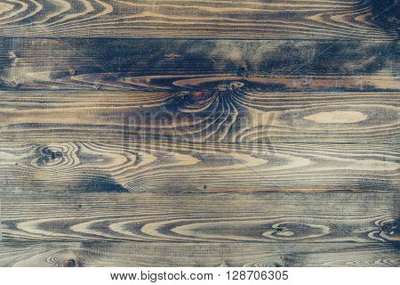 Vintage wooden background. Toned. Brown color scheme