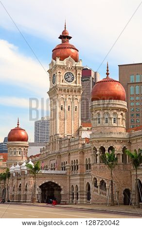 Sultan Abdul Samad Building in Kuala Lumpur, Malaysia