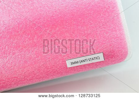 Closed up Shockproof material Polyethelene foam anti static