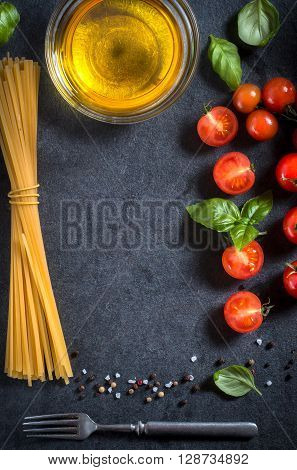 Cherry Tomato And Spaghetti