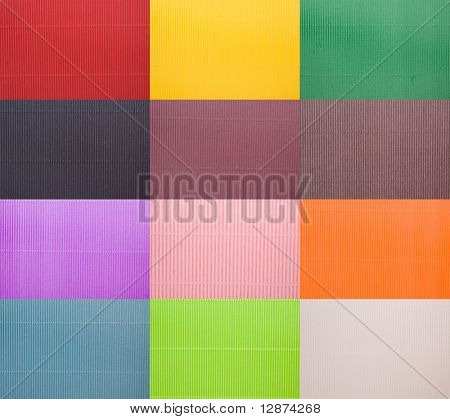 colored background cardboard