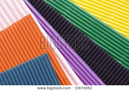 colored background cardboard