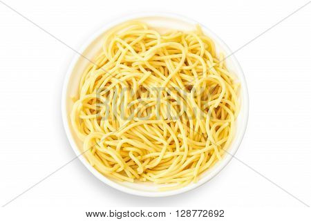 Spaguetti Into The Bowl