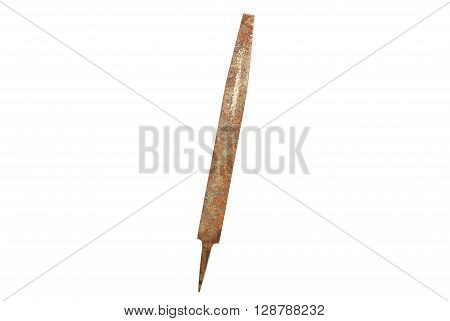 Old dirty file - on white background