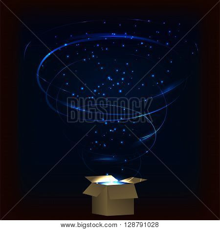 Magic Box Texture Magic Box. Magic 벡터 및 사진(무료 체험) | Bigstock
