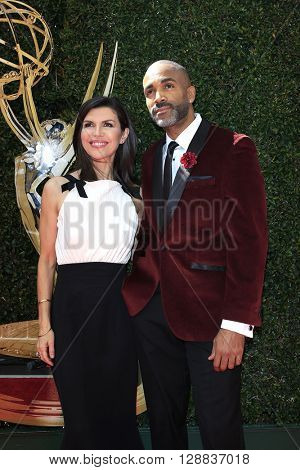 LOS ANGELES - May 1: Finola Hughes, Darnell Turner at The 43rd Daytime Emmy Awards Gala at the Westin Bonaventure Hotel on May 1, 2016 in Los Angeles, California