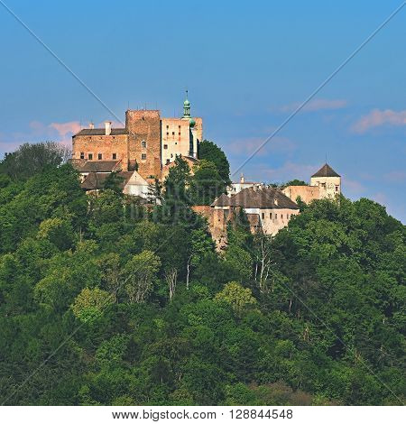 Beautiful Old Castle Buchlov. South Moravia-czech Republic-europe.