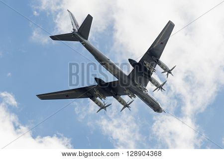 Soviet Strategic Bomber Tupolev Tu-95