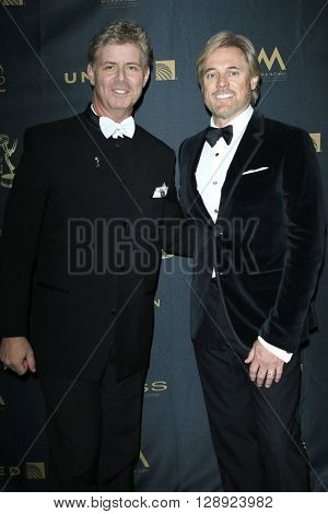 LOS ANGELES - May 1: Harlan Boll, Doug Brown at The 43rd Daytime Emmy Awards Gala at the Westin Bonaventure Hotel on May 1, 2016 in Los Angeles, California