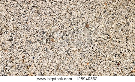 small stone alphalt texture background black granite gravel in the road