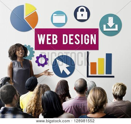 Web Design Technology Icon Graphic Concept