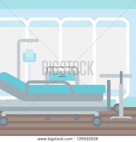 Background of hospital ward.