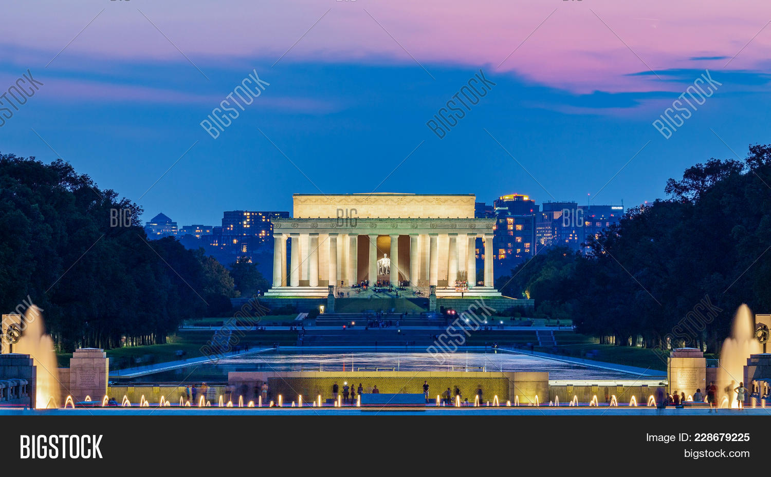 lincoln memorial powerpoint background powerpoint template lincoln