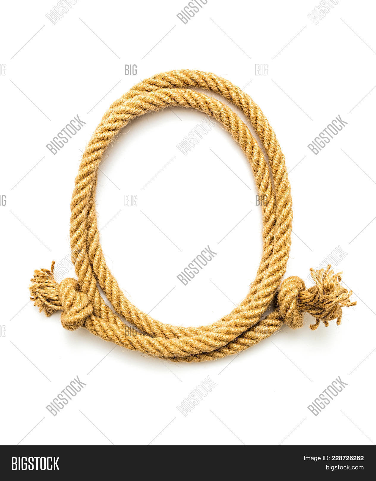 Rope Oval Frame On Image & Photo (Free Trial) Bigstock