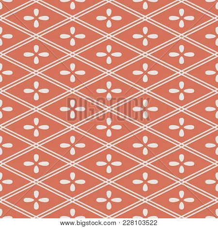Japanese Traditional Retro Wagara Seamless Pattern Background Diamond Check Cross Geometry Frame Lin