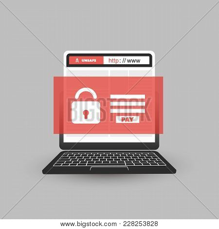 Unsafe Online Browsing - Locked Device, Encrypted Files, Lost Documents, Global Ransomware Attack. V