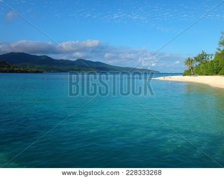 Scene Of Mystery Island, Aneityum, Vanuatu.
