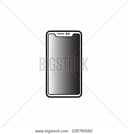 Mobile Phone Vector Icon.telephone Icon Eps10. Cell Phone Vector Icon Isolated On White Background .