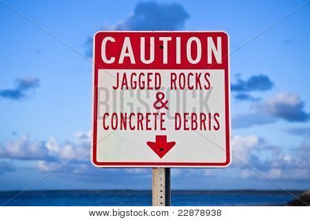 Achtung-Schild