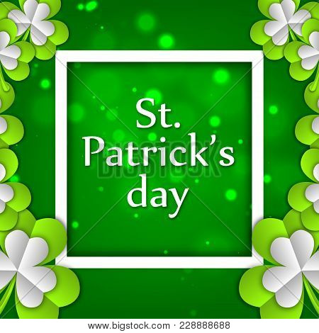 3143855 St.patrick 's Day. Celebration. Recreation. Green. Clover. Print, For Postcard And Banner. F