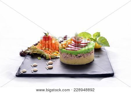 Tuna With Mashed Potatoes