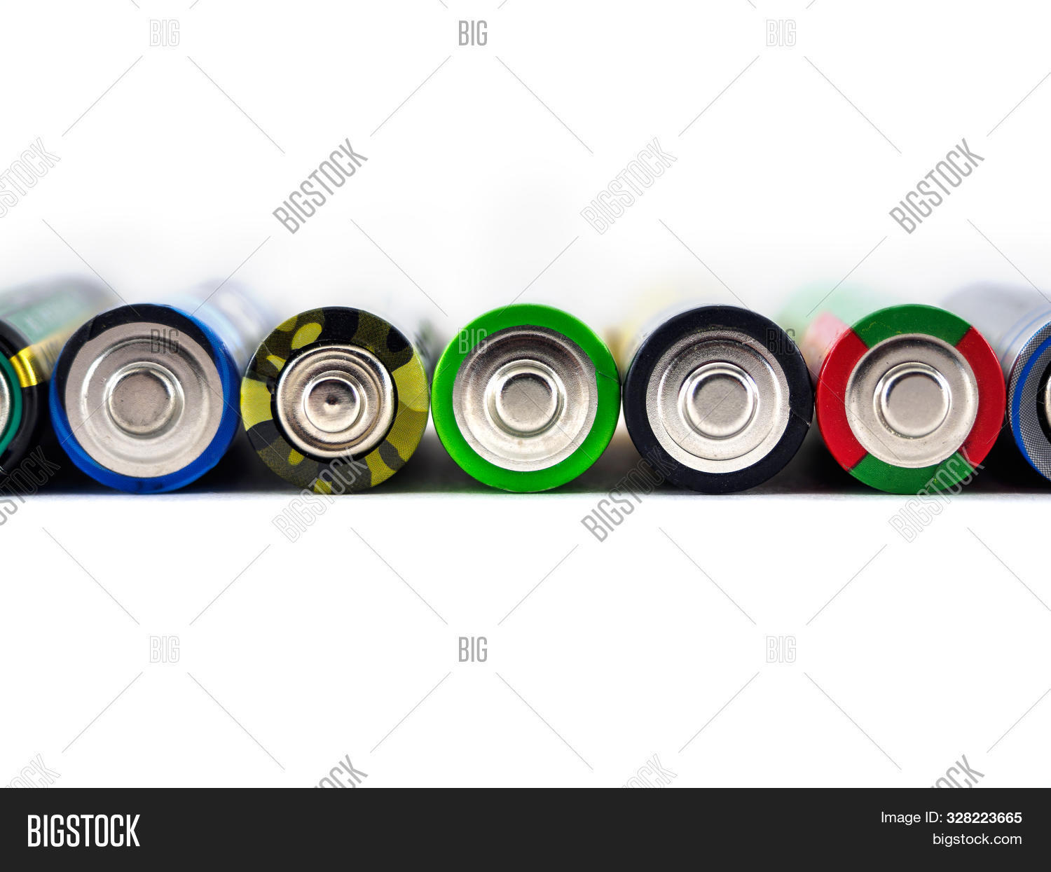 Old Aa Batteries Image & Photo (Free Trial) Bigstock