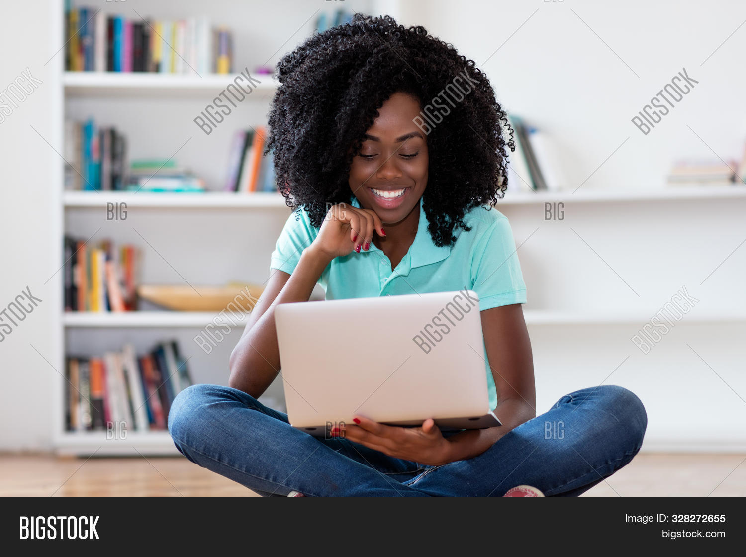 Laughing African Image Photo Free Trial Bigstock