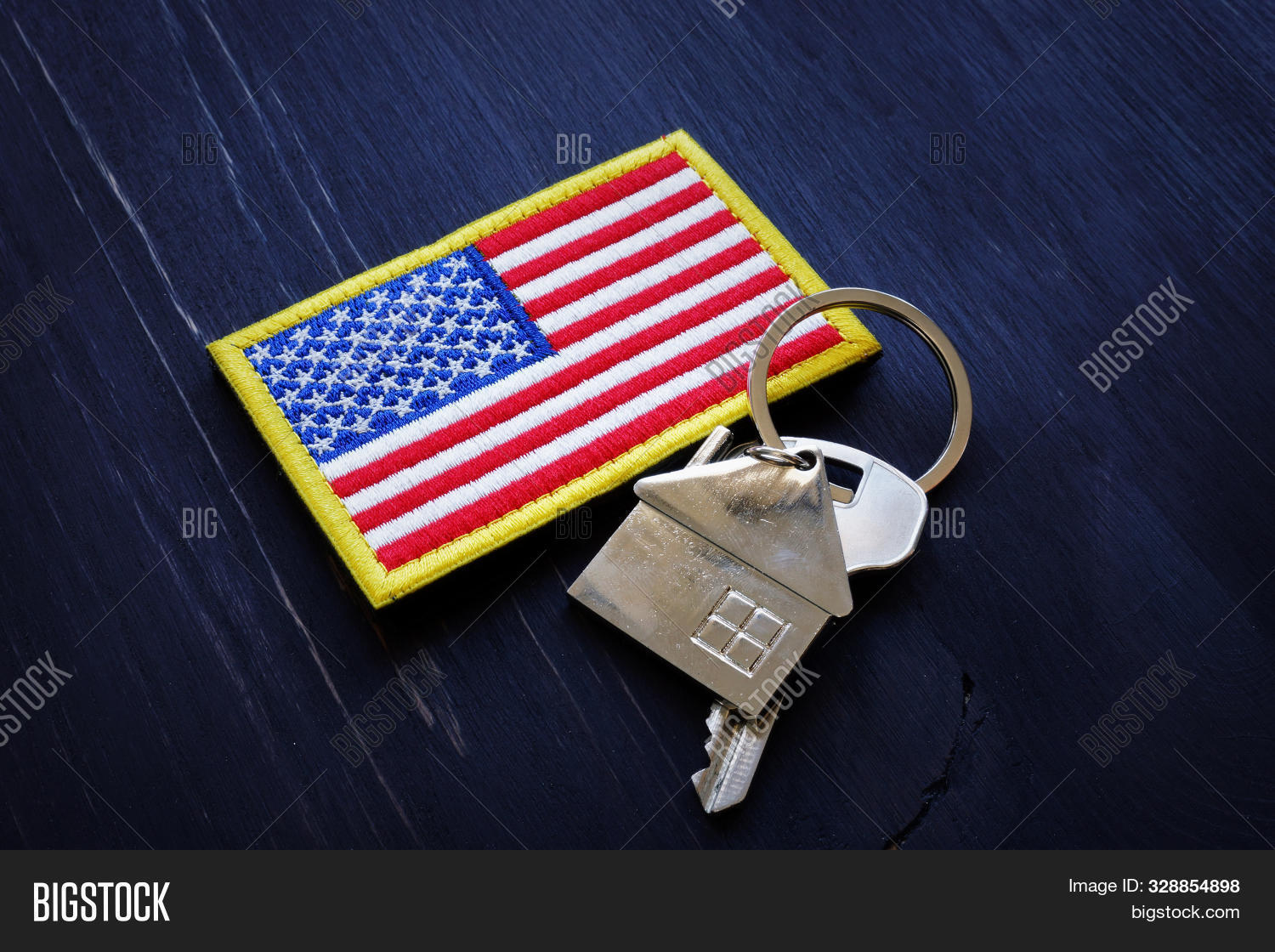 American Flag Key Home Image & Photo (Free Trial) Bigstock