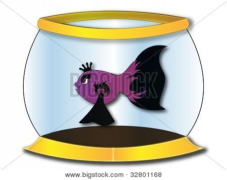 女王の魚タンク