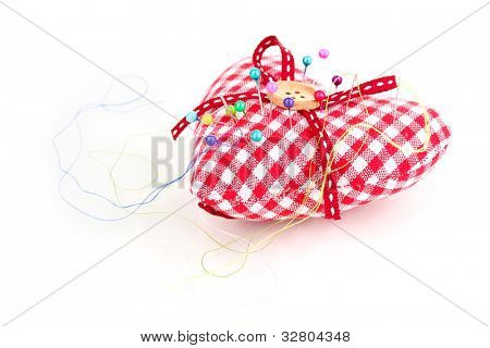 핀 쿠션 흰색 절연 색깔된 pinheads