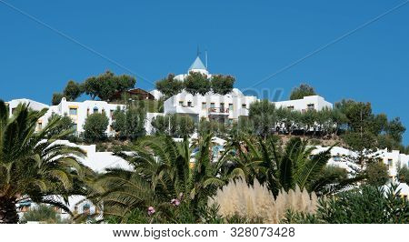 Architecture Details Of Greek Houses On Kos Island Greece