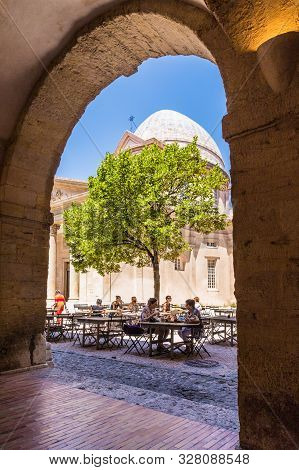 Marseille France. 22 June 2019. A View Of The Mediterranean Archaeological Museum In Marseille In Fr