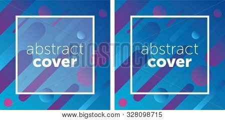 Colorful Mosaic Covers Design. Minimal Geometric Pattern Gradients. Eps10 Vector.