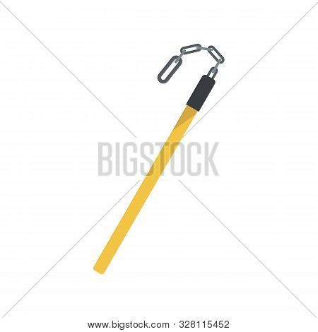 Fiberglass Stick Icon. Flat Illustration Of Fiberglass Stick Vector Icon For Web Design