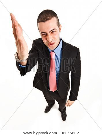 Funny man insulting you