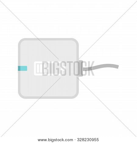 Digital Wireless Charger Icon. Flat Illustration Of Digital Wireless Charger Vector Icon For Web Des