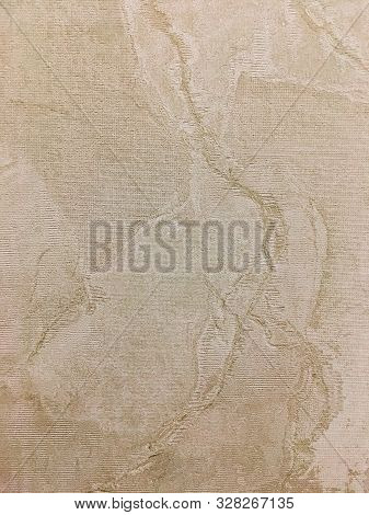 Concrete Yellow Wall. Grunge Background. Place For Text.