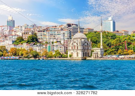 The Molla Celebi Mosque And Istanbul Buildings, Turkey