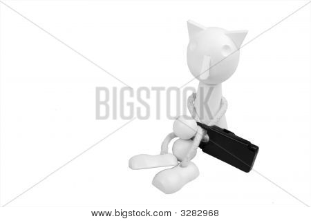Boneco branco