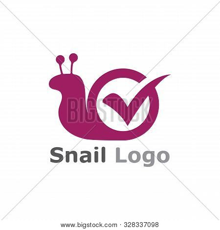 Snail Logo Template Vector Icon Illustration