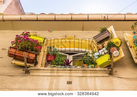 Marseille France. 22 June 2019. A View Of Local Architecture In The Old Town La Panier In Marseille 