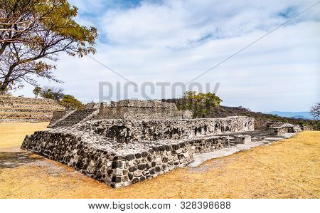 Xochicalco Archaeological Site, Unesco World Heritage In Morelos, Mexico