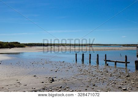 View Of Okarito Lagoon, West Coast Of New Zealand