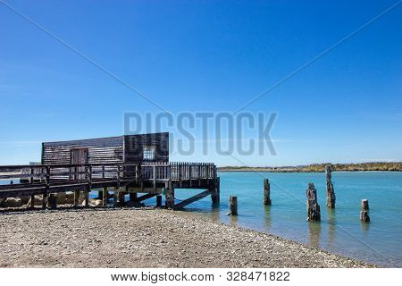 View Of Okarito Lagoon, West Coast Of New Zealand
